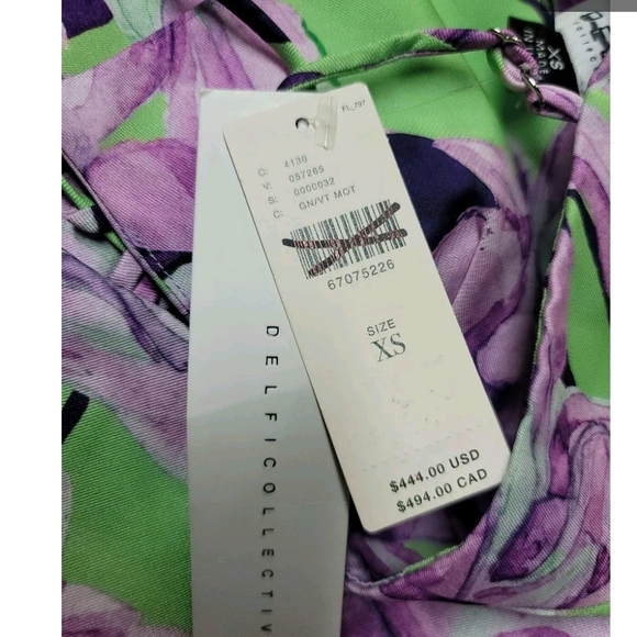 Anthropologie Delfi Collective Pleated Midi Dress Size Xs $444 - Picture 10 of 10